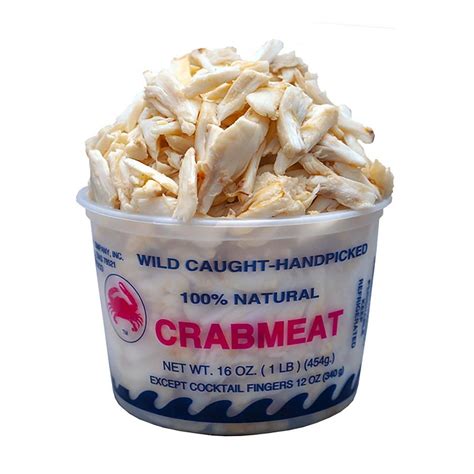 Lump crab meat near me - PC Chunk Crabmeat. 120 g. Chunks of drained crab meat. Mix with mayonnaise and dill weed to make a delicious crab salad. Shop it online. 